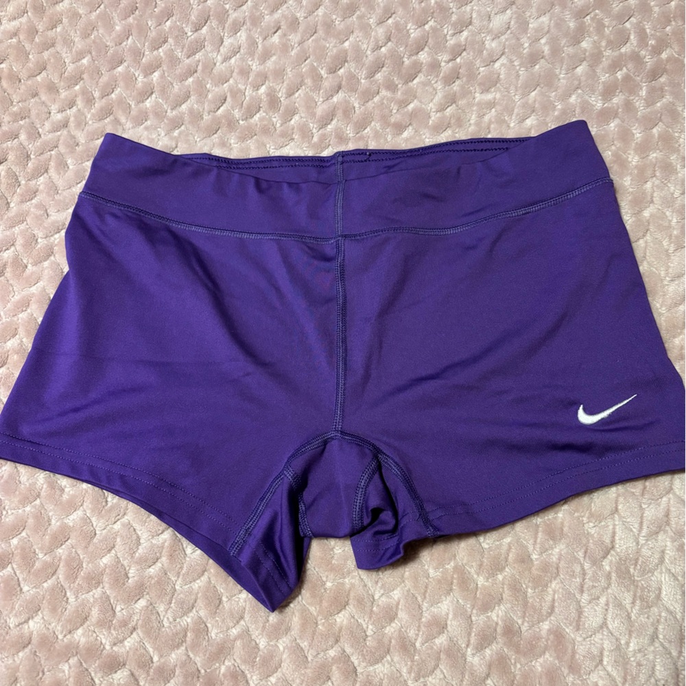Purple nike spandex